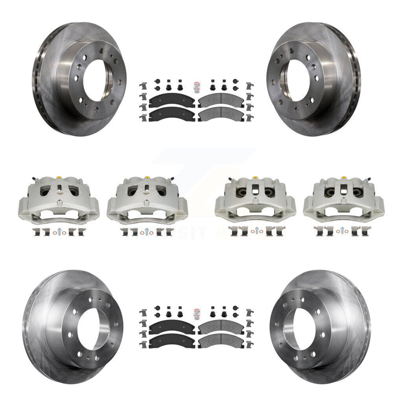 Transit Auto KC8-101812N Disc Brake Kit for 2011-2019 Chevrolet Suburban 3500 HD, Chevrolet Silverado 2500 HD, Chevrolet Silverado 3500 HD & more - Front and Rear product image