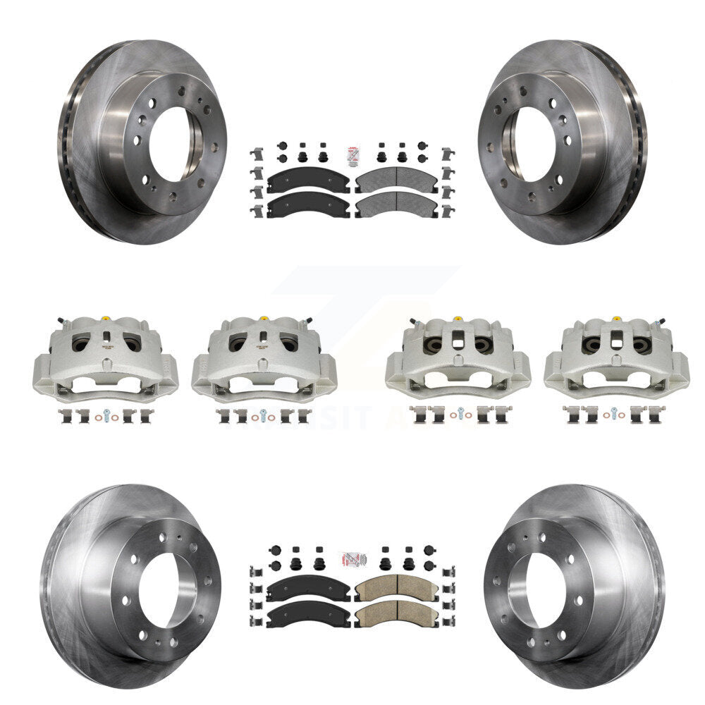 Transit Auto KC8-101813N Disc Brake Kit for 2011-2019 Chevrolet Suburban 3500 HD, Chevrolet Silverado 2500 HD, Chevrolet Silverado 3500 HD & more - Front and Rear product image