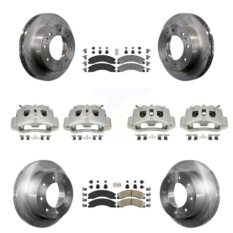 Transit Auto KC8-101813N Disc Brake Kit for 2011-2019 Chevrolet Suburban 3500 HD, Chevrolet Silverado 2500 HD, Chevrolet Silverado 3500 HD & more - Front and Rear product image