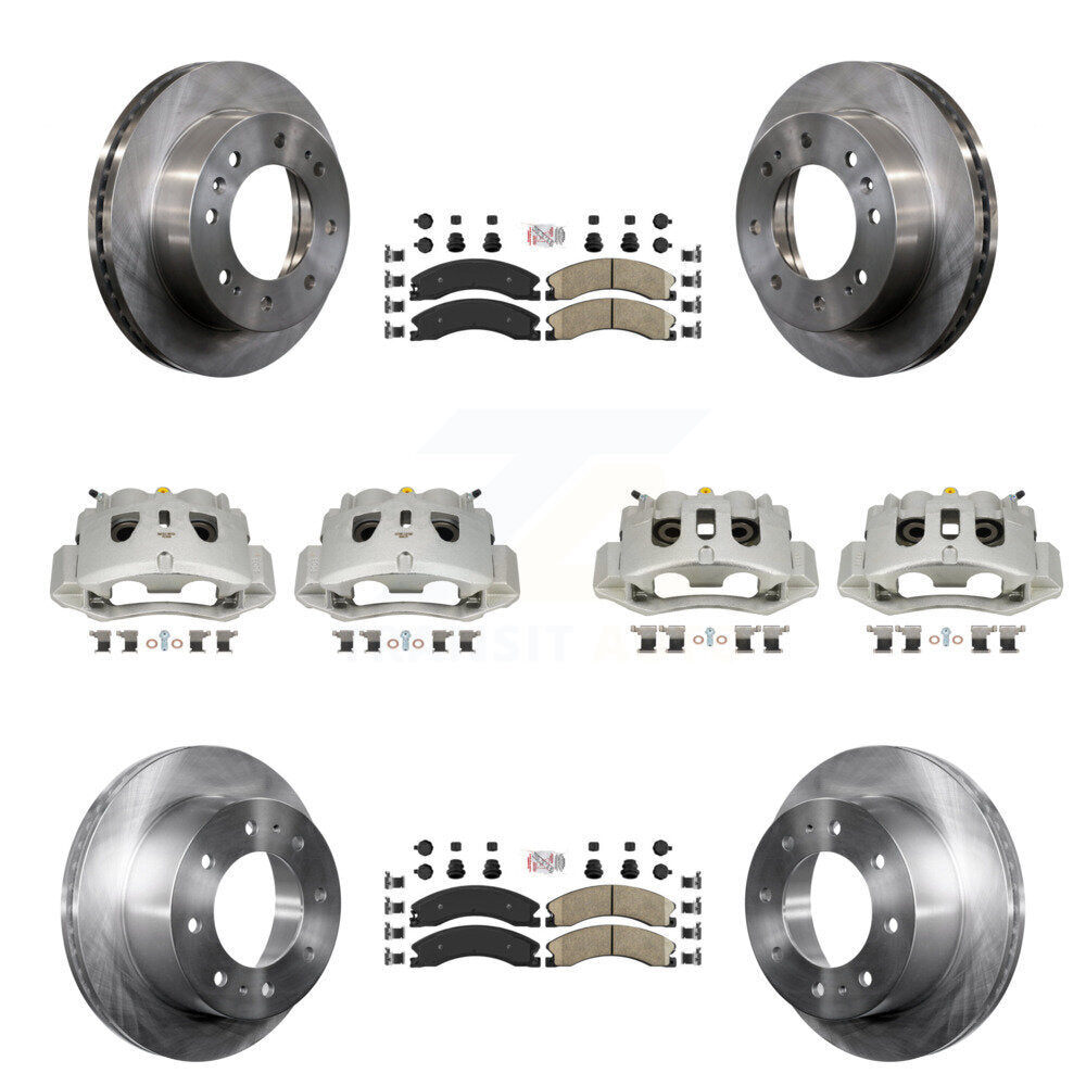 Transit Auto KC8-101816N Disc Brake Kit for 2011-2019 Chevrolet Suburban 3500 HD, Chevrolet Silverado 2500 HD, Chevrolet Silverado 3500 HD & more - Front and Rear product image