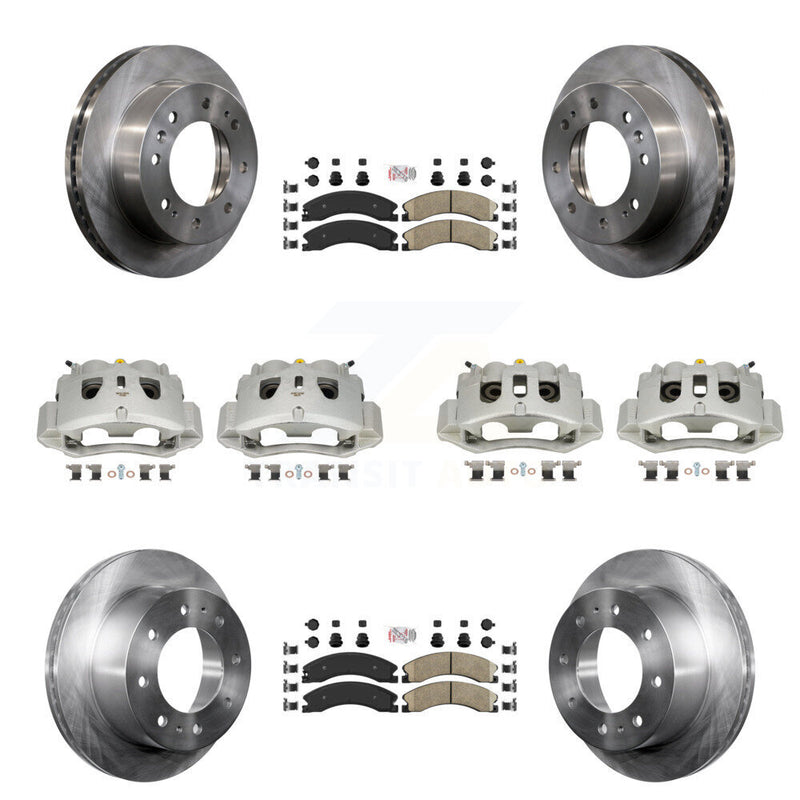 Transit Auto KC8-101816N Disc Brake Kit for 2011-2019 Chevrolet Suburban 3500 HD, Chevrolet Silverado 2500 HD, Chevrolet Silverado 3500 HD & more - Front and Rear product image