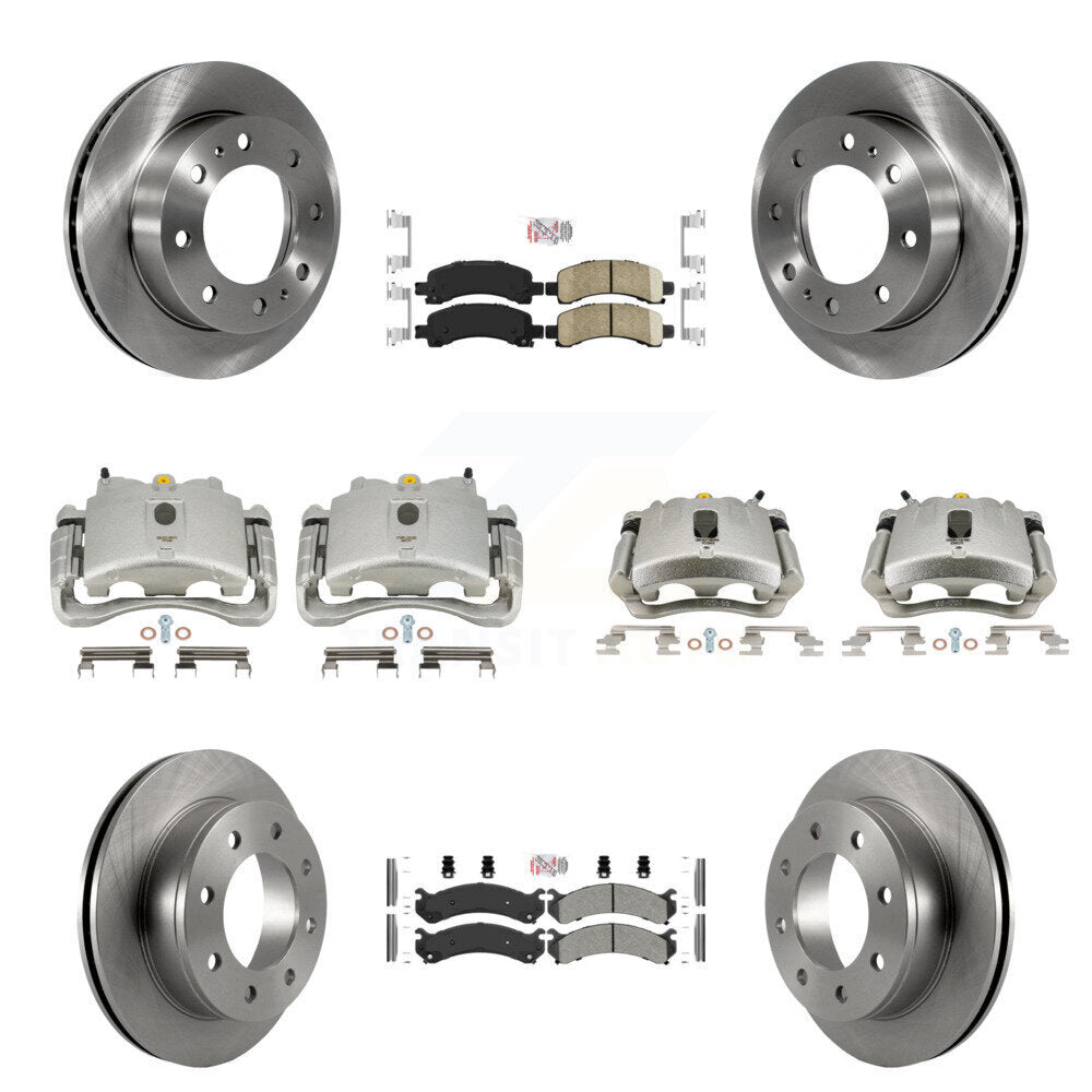 Transit Auto KC8-101817N Disc Brake Kit for 2008-2020 GMC Savana 2500, Chevrolet Express 2500 - Front and Rear product image