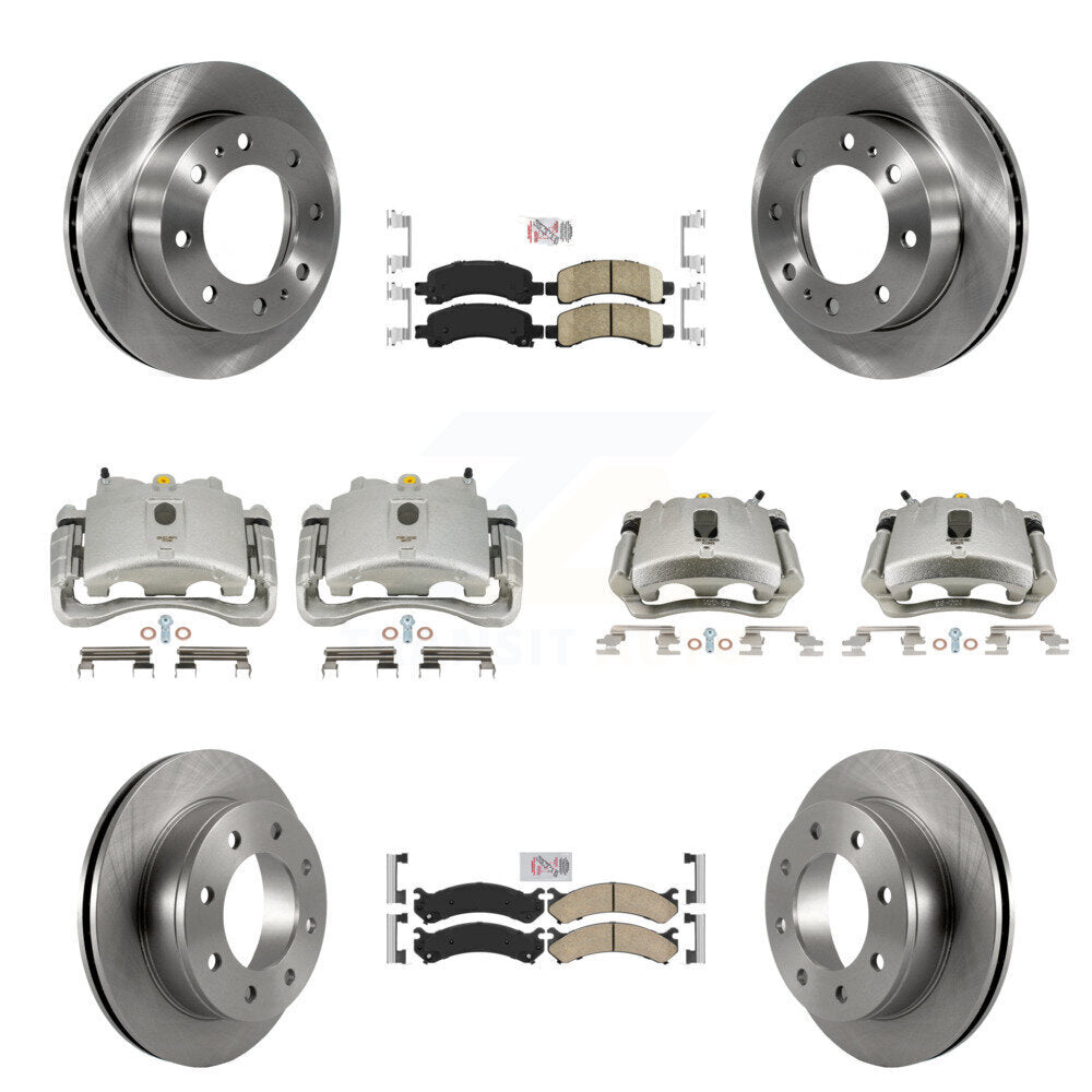 Transit Auto KC8-101818N Disc Brake Kit for 2008-2020 GMC Savana 2500, Chevrolet Express 2500 - Front and Rear product image