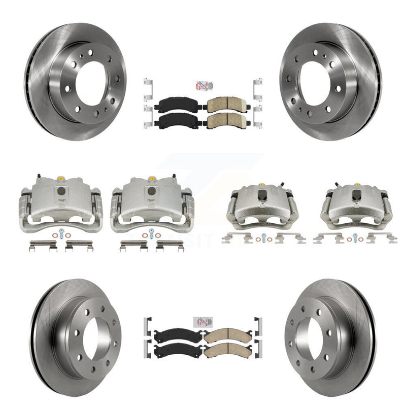 Transit Auto KC8-101818N Disc Brake Kit for 2008-2020 GMC Savana 2500, Chevrolet Express 2500 - Front and Rear product image