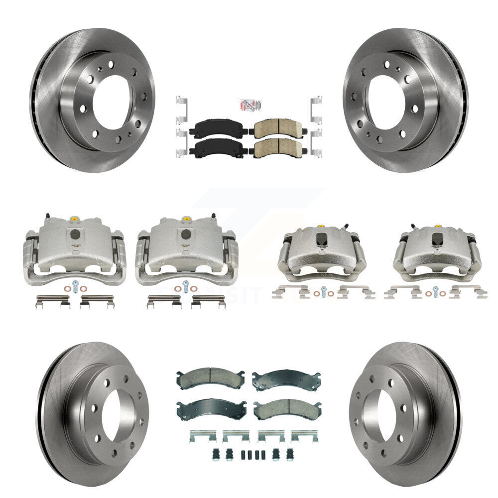 Transit Auto KC8-101819N Disc Brake Kit for 2008-2020 GMC Savana 2500, Chevrolet Express 2500 - Front and Rear product image