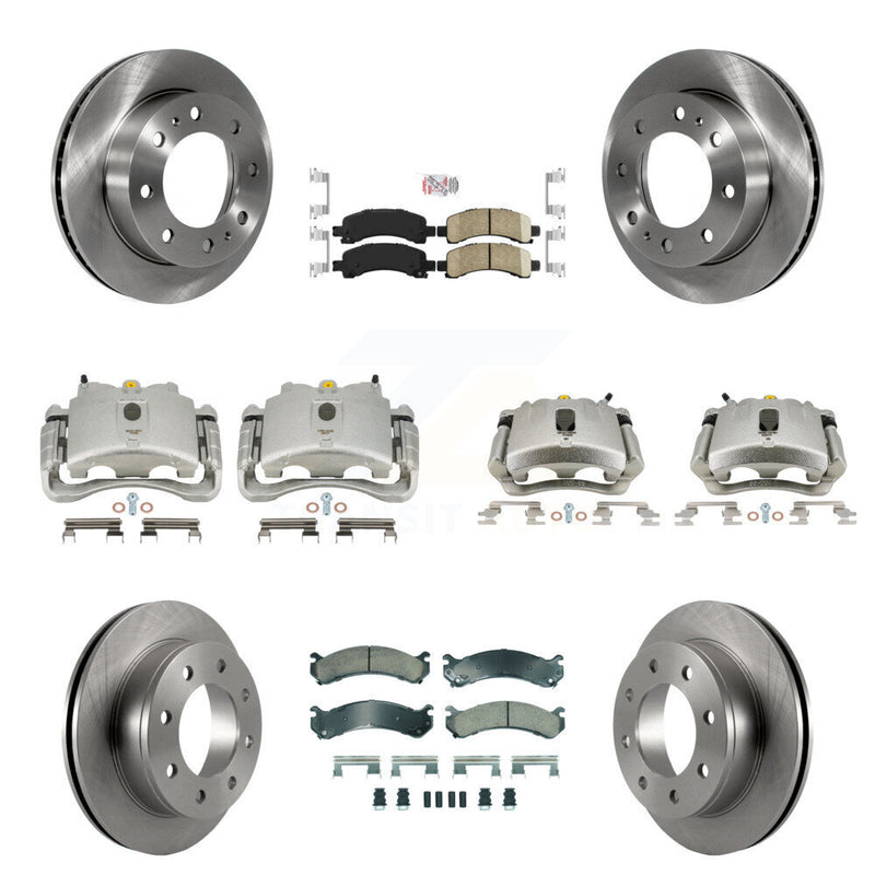 Transit Auto KC8-101819N Disc Brake Kit for 2008-2020 GMC Savana 2500, Chevrolet Express 2500 - Front and Rear product image
