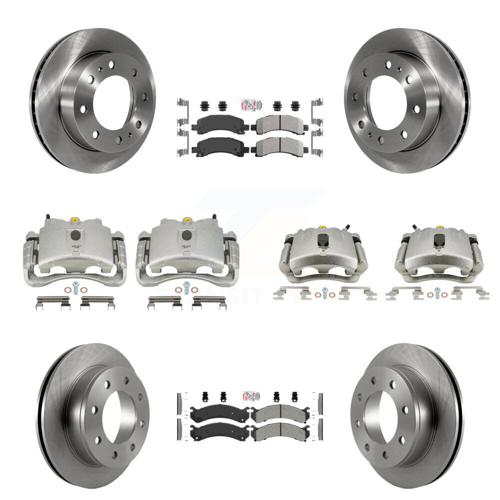 Transit Auto KC8-101820N Disc Brake Kit for 2008-2020 GMC Savana 2500, Chevrolet Express 2500 - Front and Rear product image