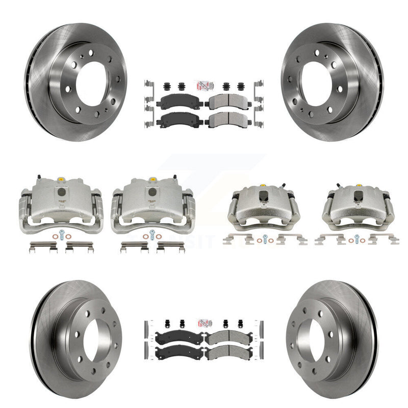 Transit Auto KC8-101820N Disc Brake Kit for 2008-2020 GMC Savana 2500, Chevrolet Express 2500 - Front and Rear product image