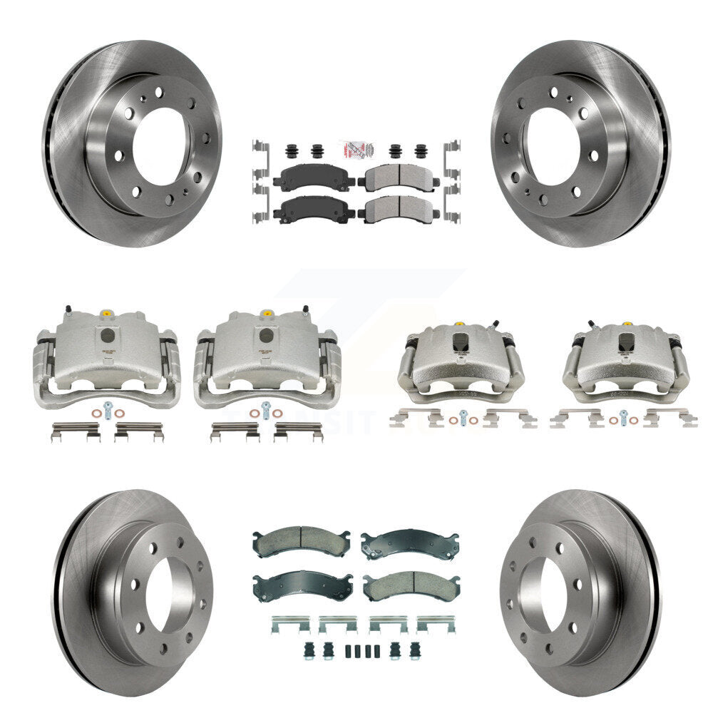 Transit Auto KC8-101822N Disc Brake Kit for 2008-2020 GMC Savana 2500, Chevrolet Express 2500 - Front and Rear product image