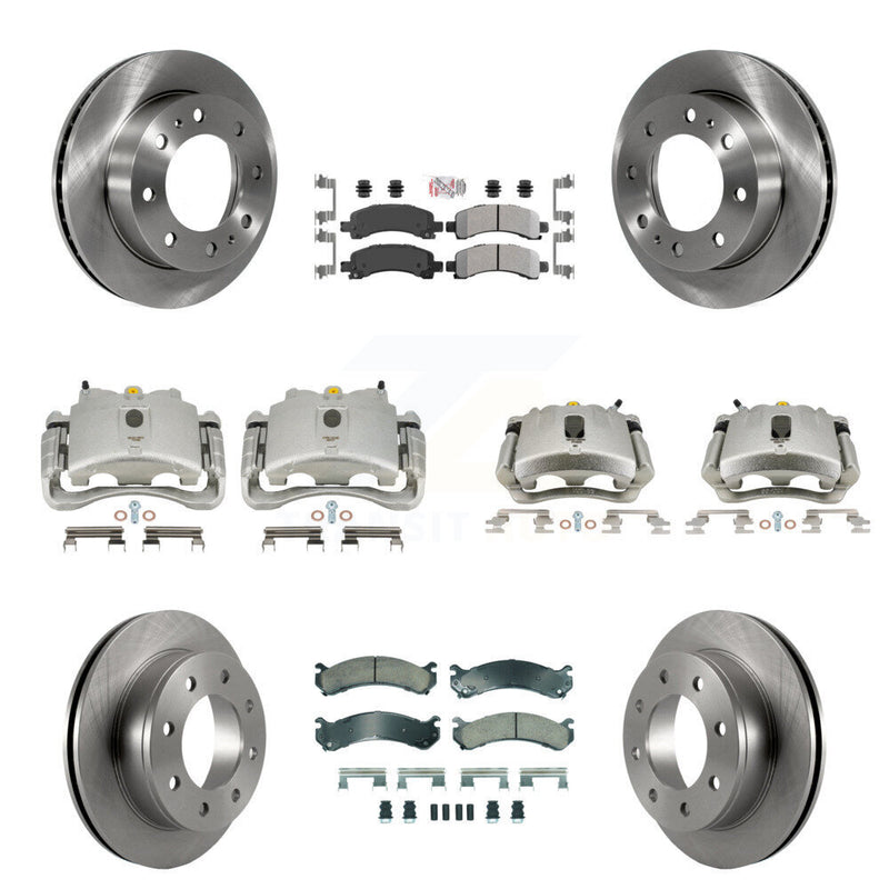 Transit Auto KC8-101822N Disc Brake Kit for 2008-2020 GMC Savana 2500, Chevrolet Express 2500 - Front and Rear product image