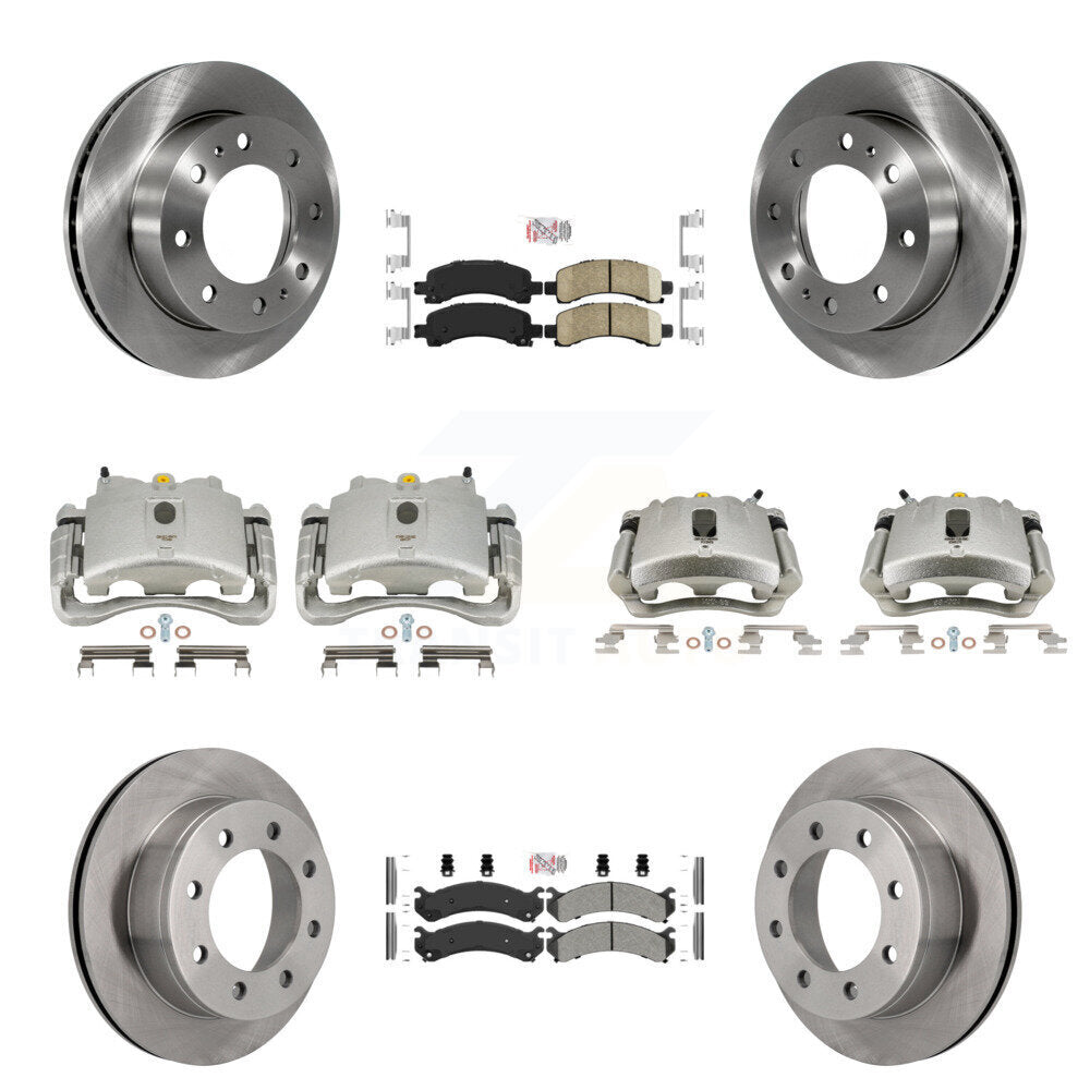 Transit Auto KC8-101823N Disc Brake Kit for 2007-2018 Chevrolet Express 2500, GMC Savana 2500 - Front and Rear product image