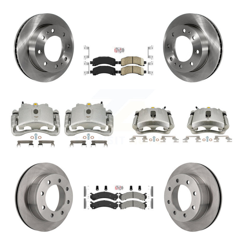 Transit Auto KC8-101823N Disc Brake Kit for 2007-2018 Chevrolet Express 2500, GMC Savana 2500 - Front and Rear product image