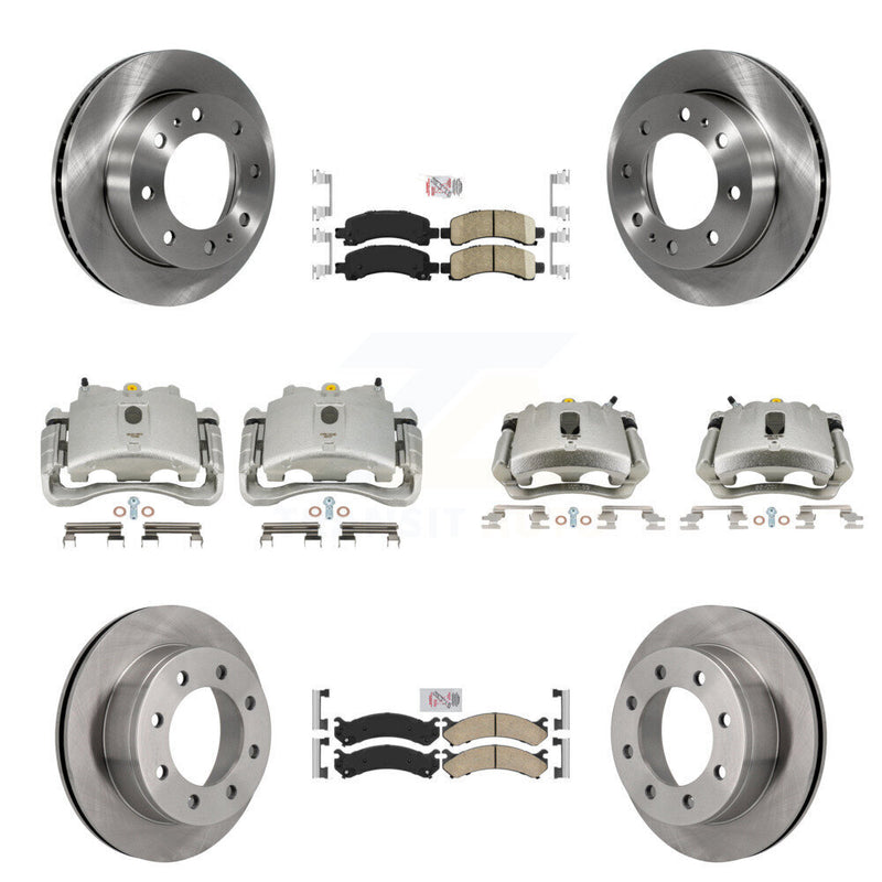 Transit Auto KC8-101824N Disc Brake Kit for 2007-2018 Chevrolet Express 2500, GMC Savana 2500 - Front and Rear product image