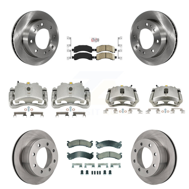 Transit Auto KC8-101825N Disc Brake Kit for 2007-2018 Chevrolet Express 2500, GMC Savana 2500 - Front and Rear product image