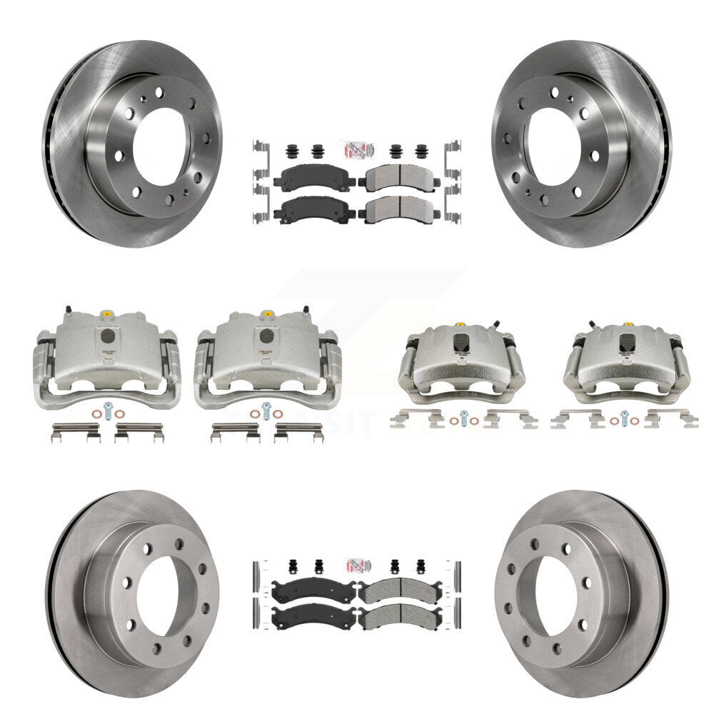 Transit Auto KC8-101826N Disc Brake Kit for 2007-2018 Chevrolet Express 2500, GMC Savana 2500 - Front and Rear product image
