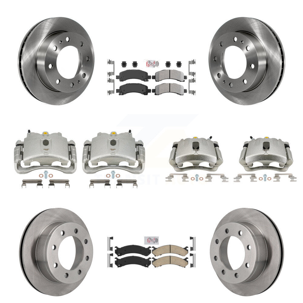 Transit Auto KC8-101827N Disc Brake Kit for 2007-2018 Chevrolet Express 2500, GMC Savana 2500 - Front and Rear product image