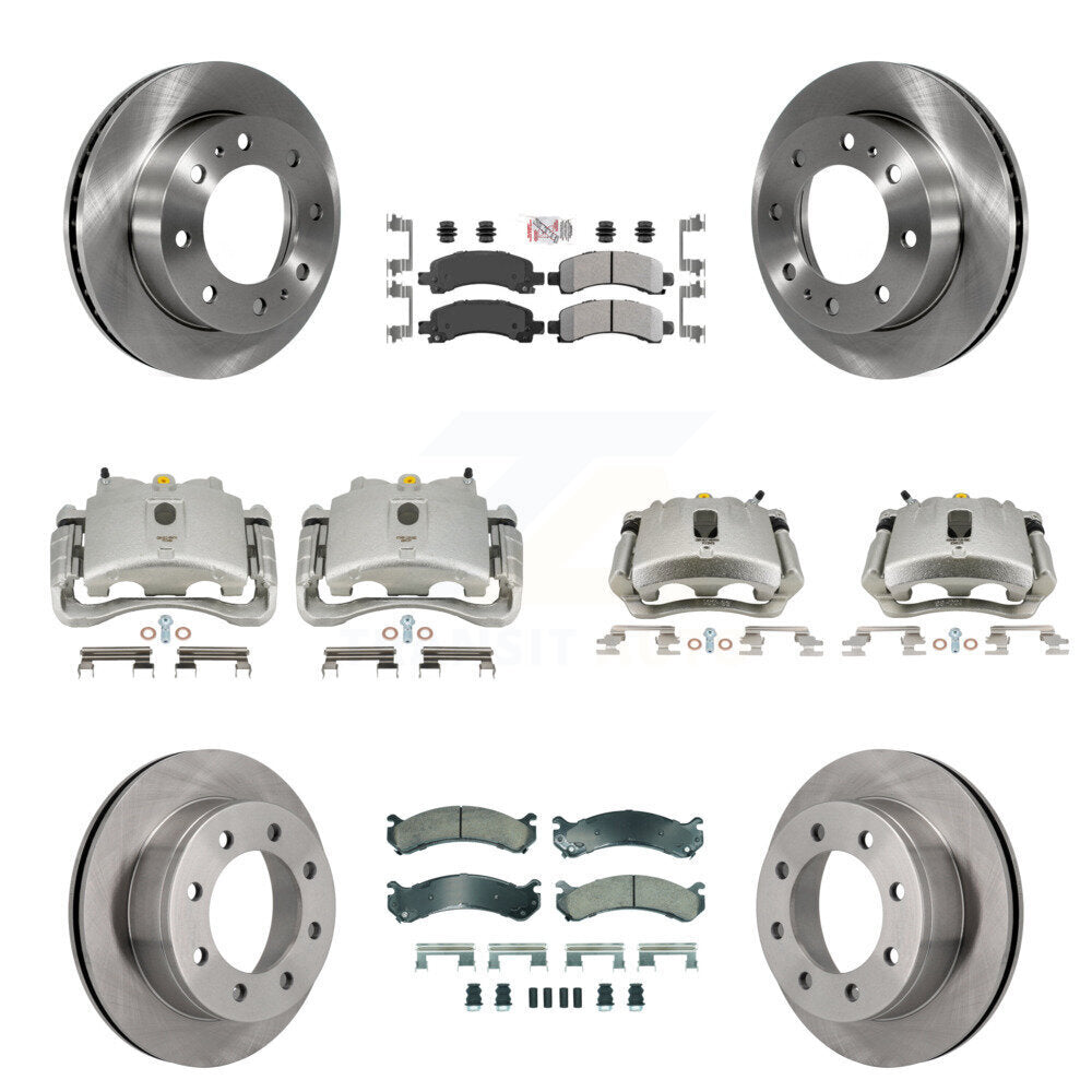 Transit Auto KC8-101828N Disc Brake Kit for 2007-2018 Chevrolet Express 2500, GMC Savana 2500 - Front and Rear product image