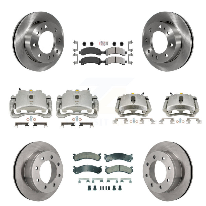 Transit Auto KC8-101828N Disc Brake Kit for 2007-2018 Chevrolet Express 2500, GMC Savana 2500 - Front and Rear product image