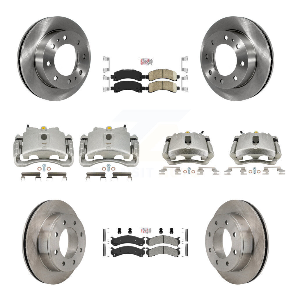 Transit Auto KC8-101829N Disc Brake Kit for 2007-2010 Chevrolet Express 2500, GMC Savana 2500 - Front and Rear product image