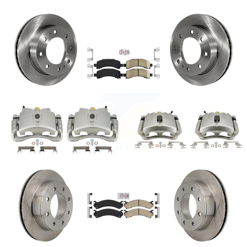 Transit Auto KC8-101830N Disc Brake Kit for 2007-2010 Chevrolet Express 2500, GMC Savana 2500 - Front and Rear product image