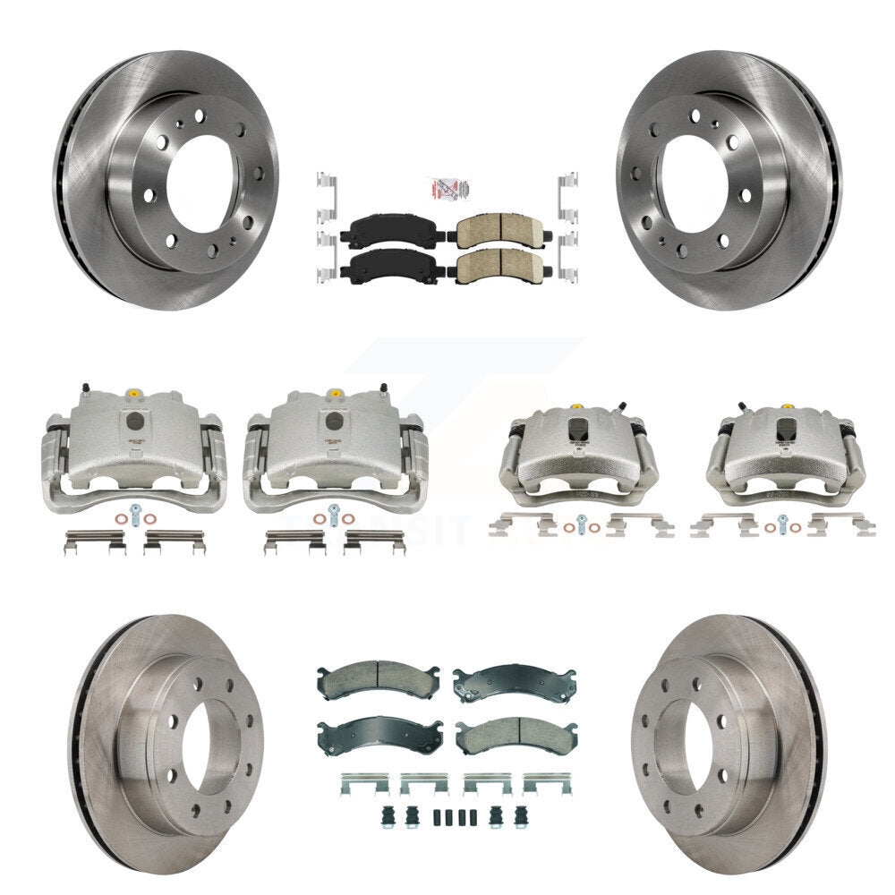 Transit Auto KC8-101831N Disc Brake Kit for 2007-2010 Chevrolet Express 2500, GMC Savana 2500 - Front and Rear product image
