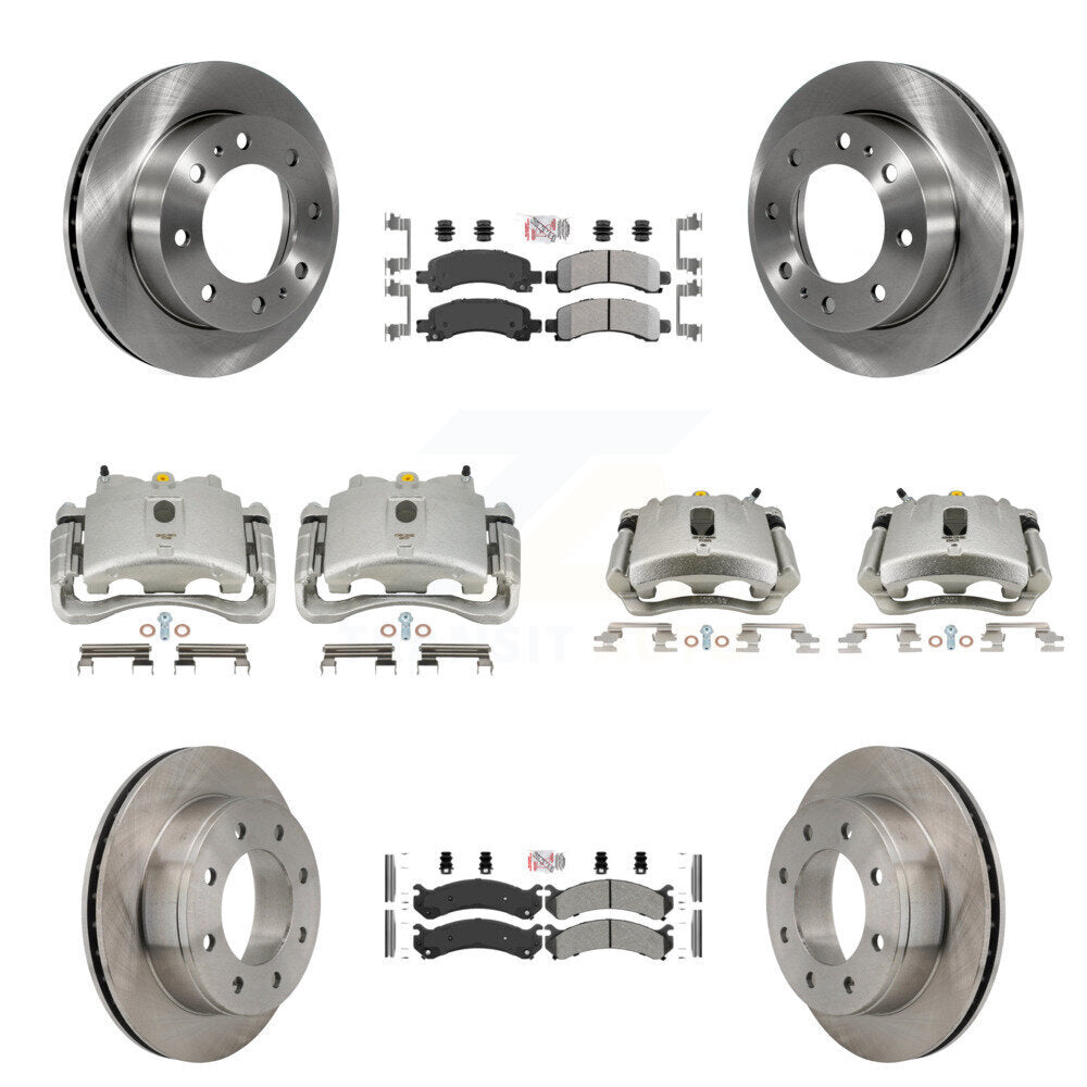 Transit Auto KC8-101832N Disc Brake Kit for 2007-2010 Chevrolet Express 2500, GMC Savana 2500 - Front and Rear product image