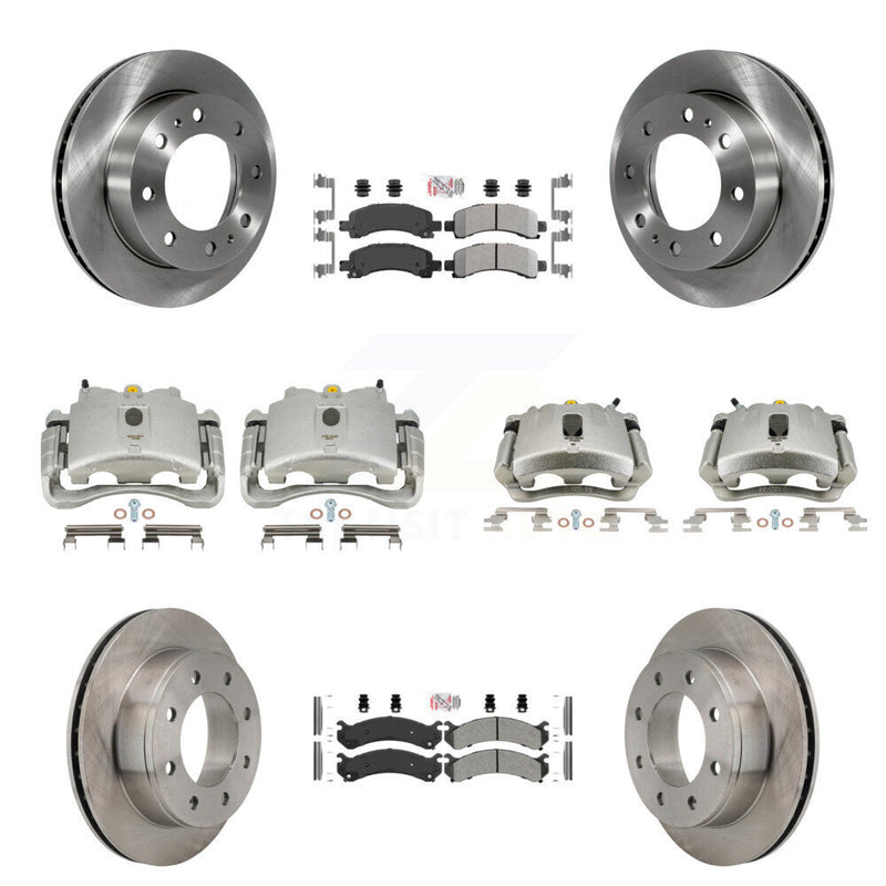 Transit Auto KC8-101832N Disc Brake Kit for 2007-2010 Chevrolet Express 2500, GMC Savana 2500 - Front and Rear product image