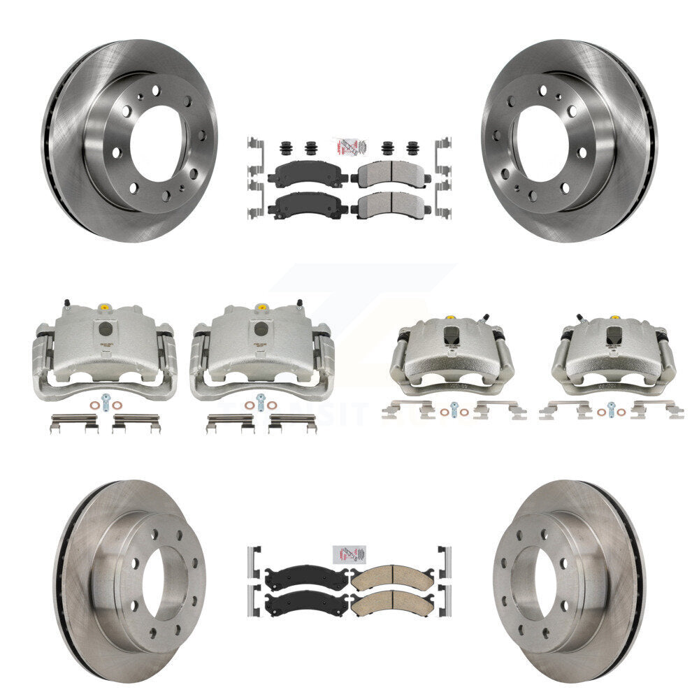 Transit Auto KC8-101833N Disc Brake Kit for 2007-2010 Chevrolet Express 2500, GMC Savana 2500 - Front and Rear product image