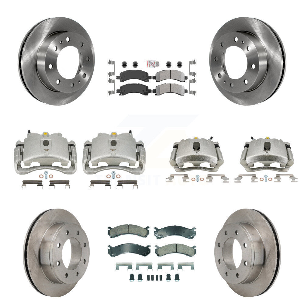 Transit Auto KC8-101834N Disc Brake Kit for 2007-2010 Chevrolet Express 2500, GMC Savana 2500 - Front and Rear product image