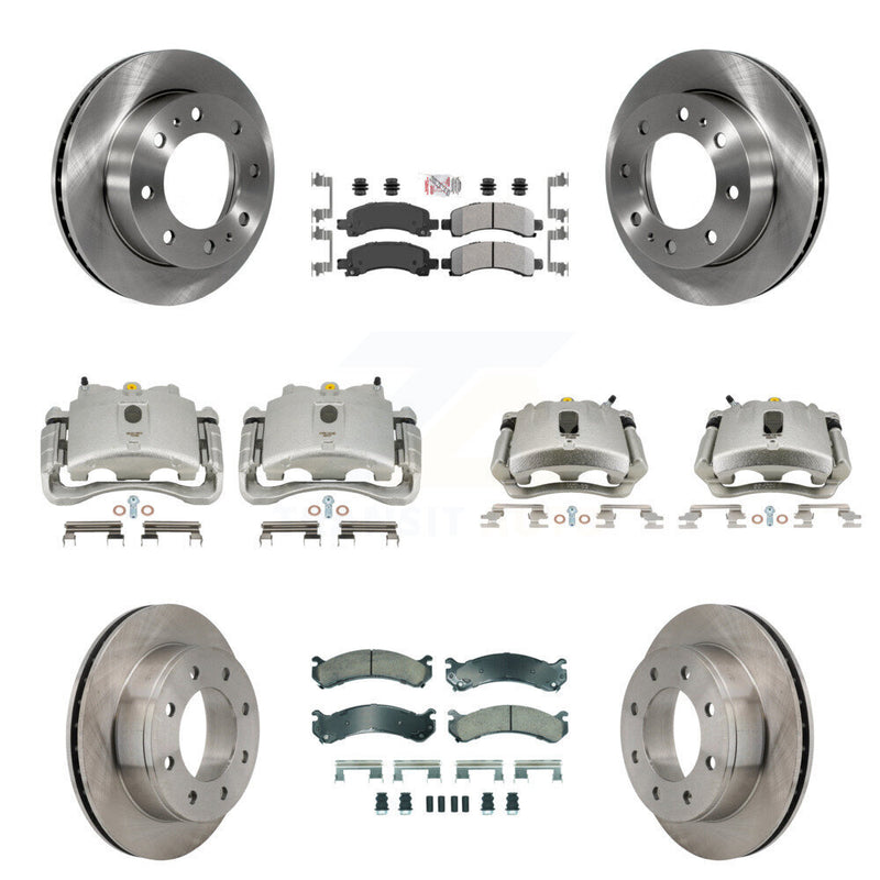 Transit Auto KC8-101834N Disc Brake Kit for 2007-2010 Chevrolet Express 2500, GMC Savana 2500 - Front and Rear product image