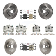 Transit Auto KC8-101835N Disc Brake Kit for 2009-2019 Toyota Corolla, Toyota Matrix, Pontiac Vibe - Front and Rear product image