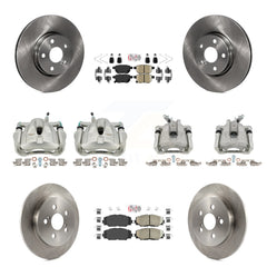 Transit Auto KC8-101838N Disc Brake Kit for 2009-2019 Toyota Corolla, Toyota Matrix, Pontiac Vibe - Front and Rear product image