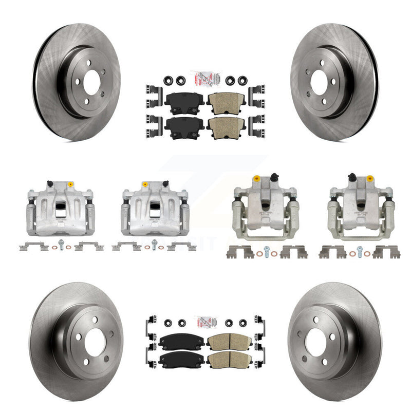 Transit Auto KC8-101847N Disc Brake Kit for 2015-2016 Dodge Charger - Front and Rear product image