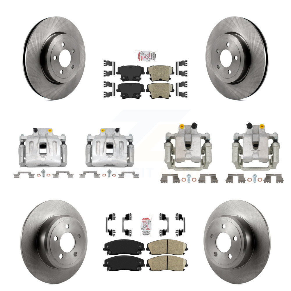Transit Auto KC8-101850N Disc Brake Kit for 2015-2016 Dodge Charger - Front and Rear product image
