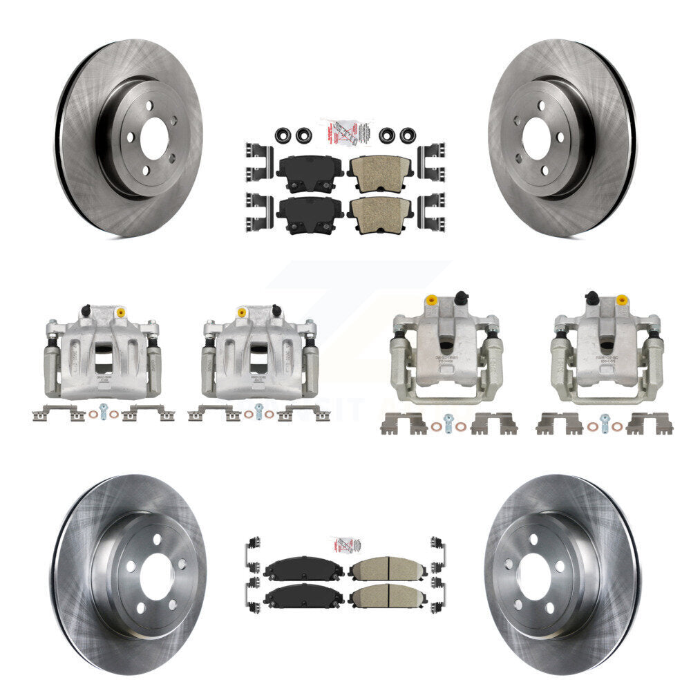 Transit Auto KC8-101851N Disc Brake Kit for 2006 Chrysler 300 - Front and Rear product image