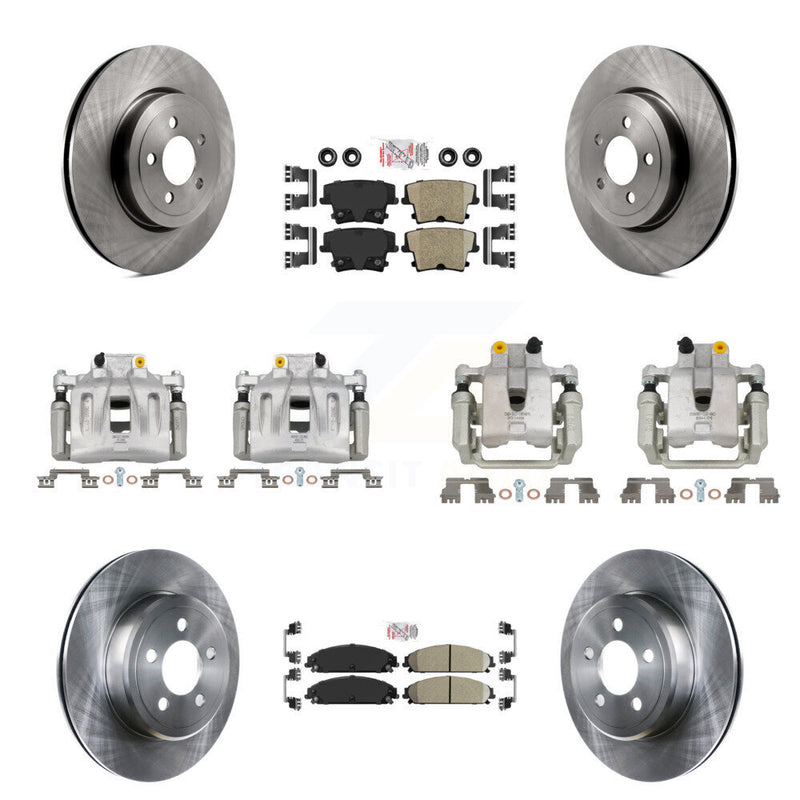 Transit Auto KC8-101851N Disc Brake Kit for 2006 Chrysler 300 - Front and Rear product image