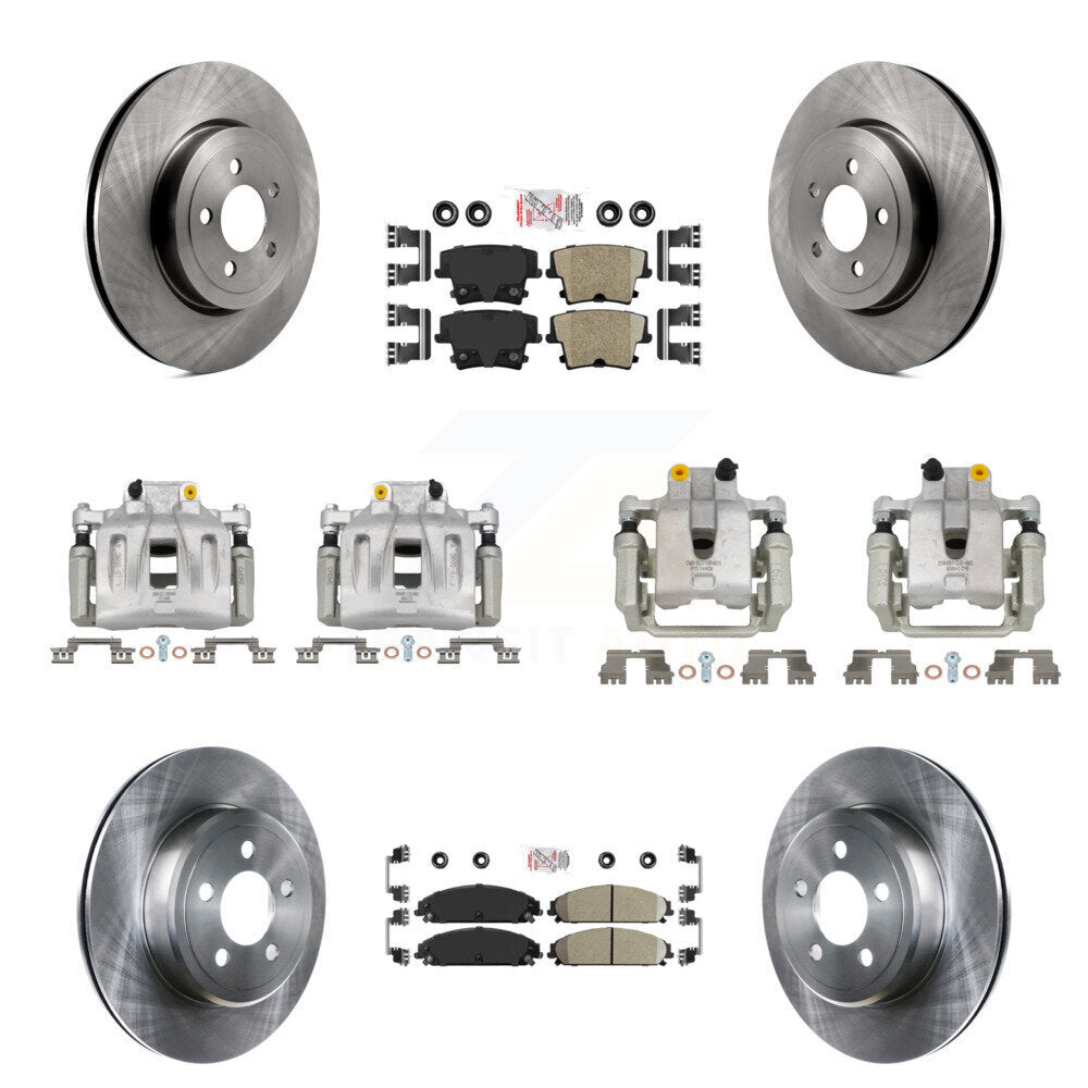 Transit Auto KC8-101852N Disc Brake Kit for 2006 Chrysler 300 - Front and Rear product image