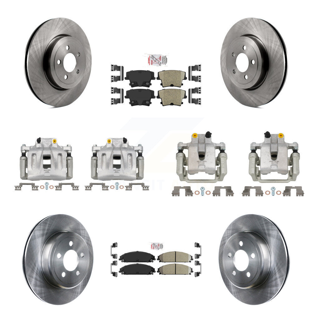 Transit Auto KC8-101853N Disc Brake Kit for 2006 Chrysler 300 - Front and Rear product image