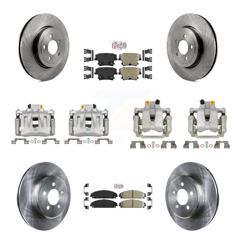 Transit Auto KC8-101853N Disc Brake Kit for 2006 Chrysler 300 - Front and Rear product image