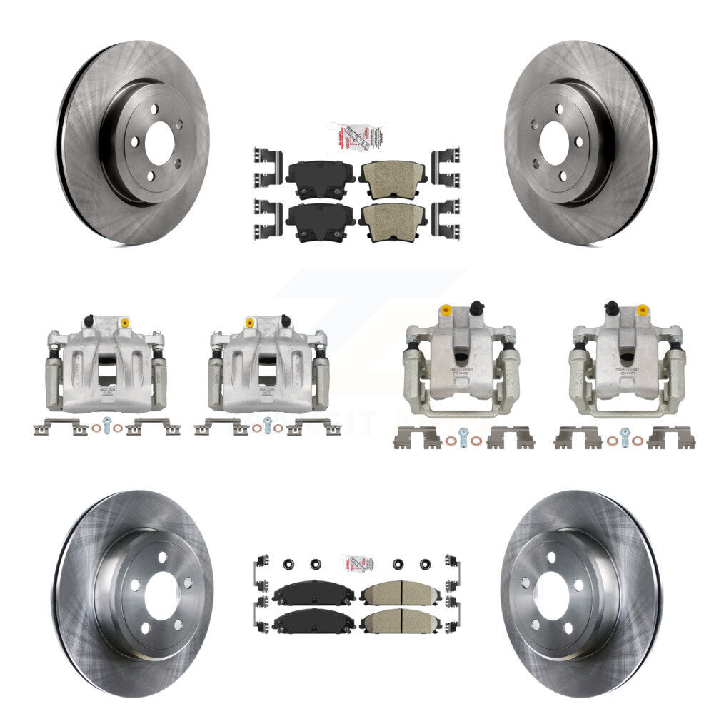 Transit Auto KC8-101854N Disc Brake Kit for 2006 Chrysler 300 - Front and Rear product image