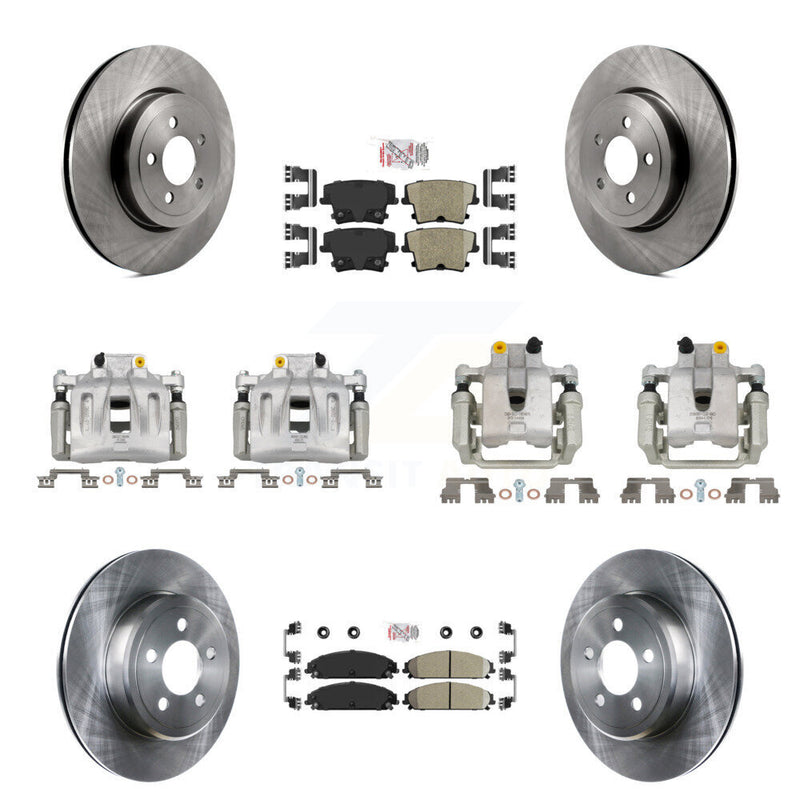 Transit Auto KC8-101854N Disc Brake Kit for 2006 Chrysler 300 - Front and Rear product image
