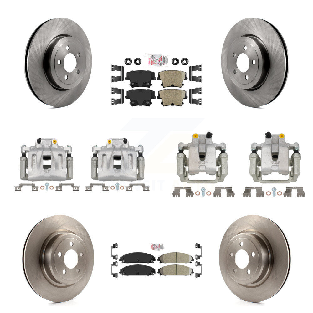 Transit Auto KC8-101855N Disc Brake Kit for 2011 Dodge Charger - Front and Rear product image
