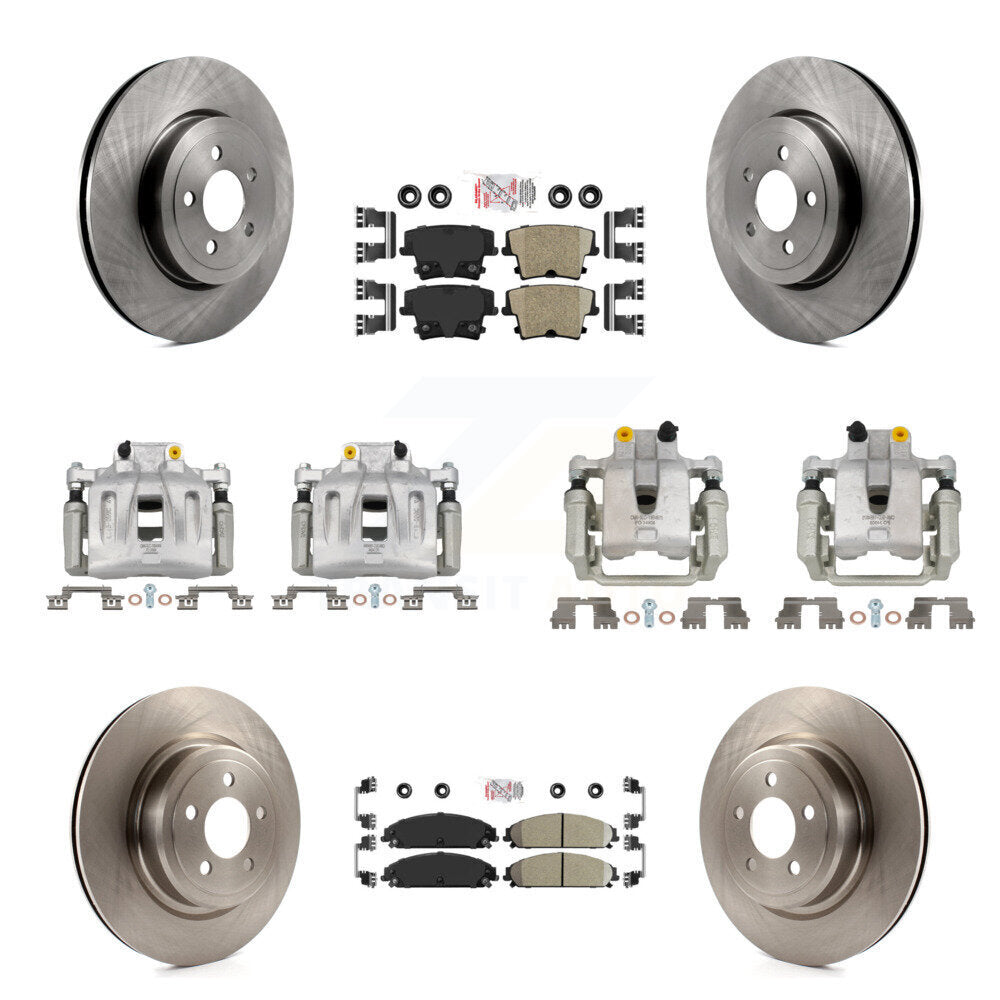 Transit Auto KC8-101856N Disc Brake Kit for 2011 Dodge Charger - Front and Rear product image
