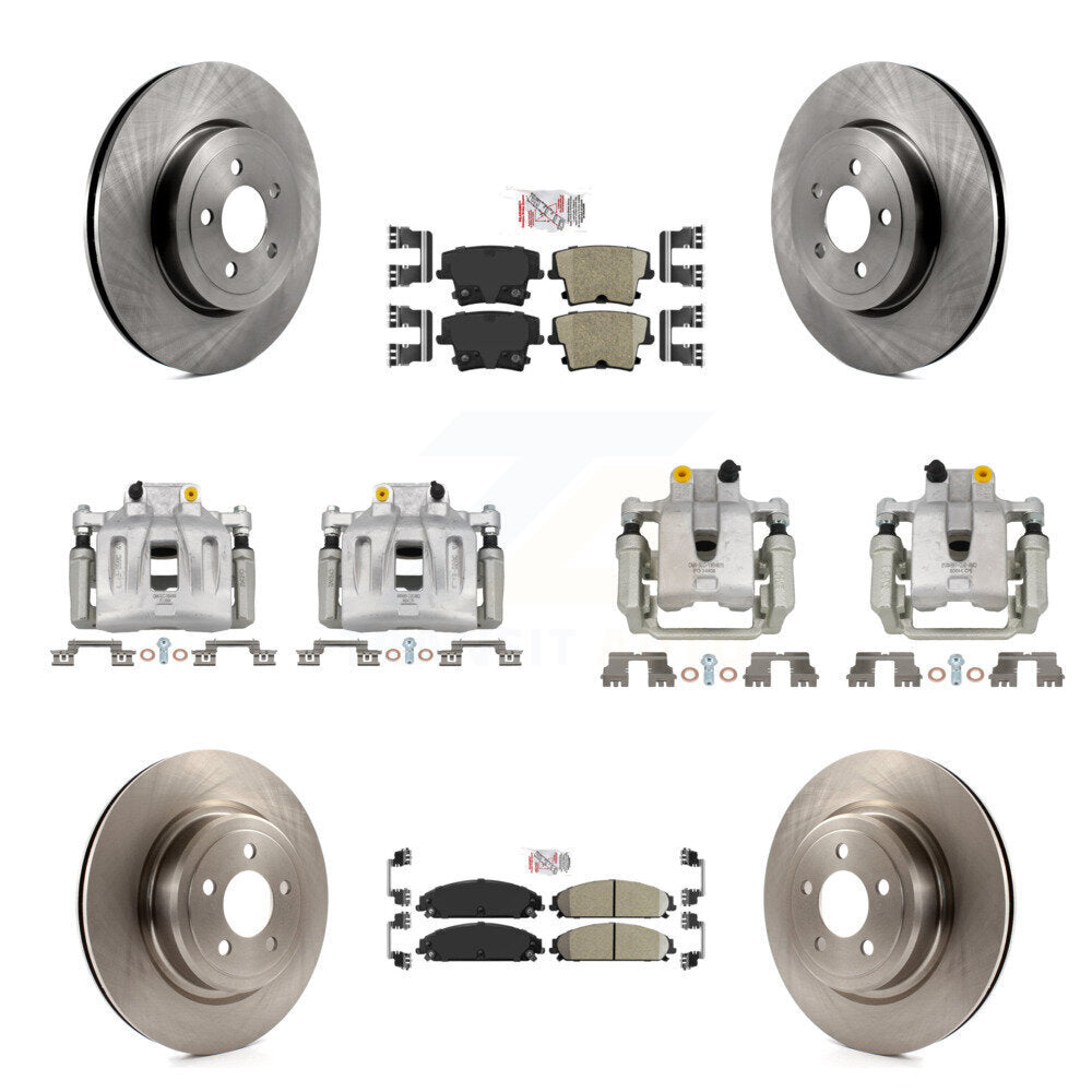 Transit Auto KC8-101857N Disc Brake Kit for 2011 Dodge Charger - Front and Rear product image