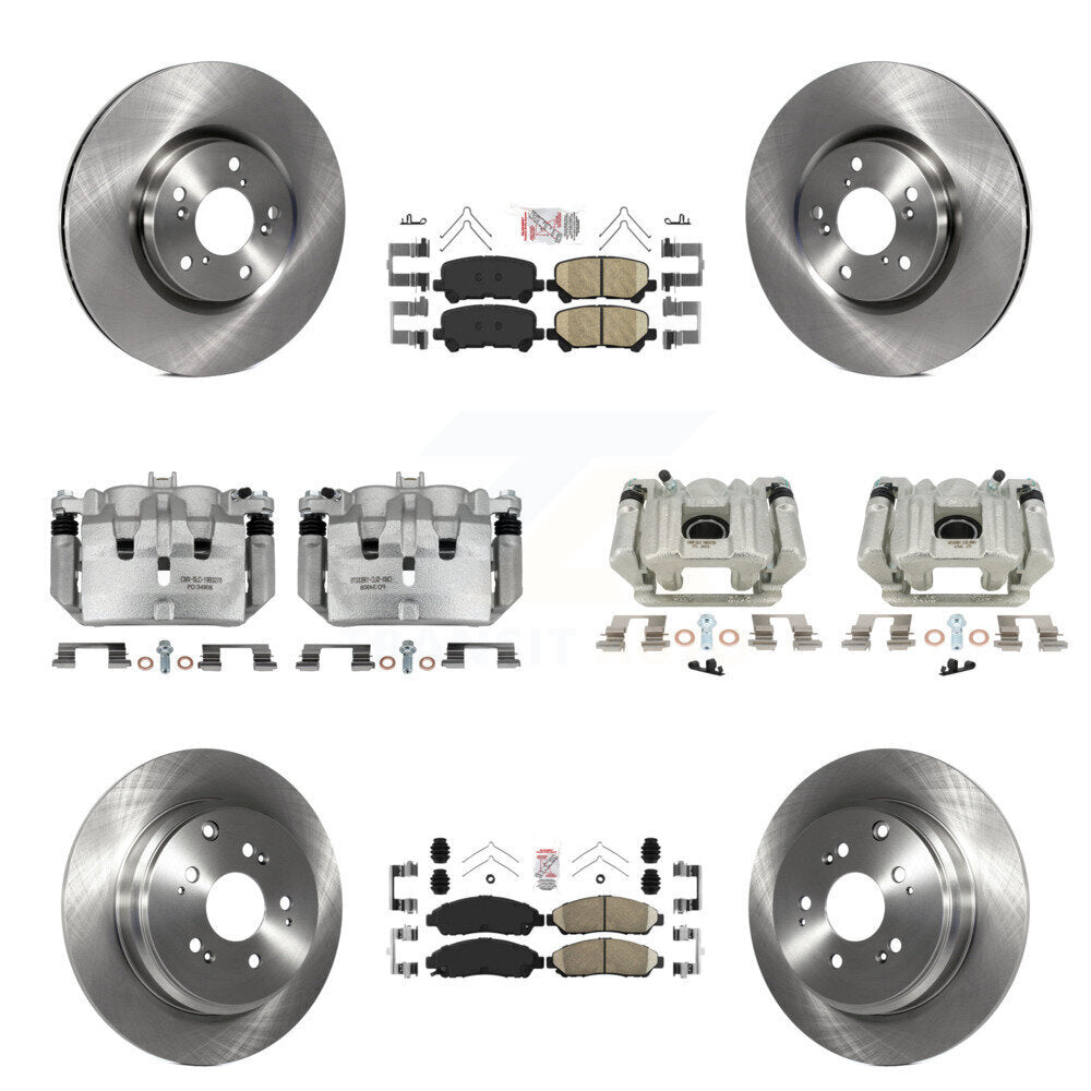 Transit Auto KC8-101859N Disc Brake Kit for 2007-2013 Acura ZDX, Acura MDX - Front and Rear product image