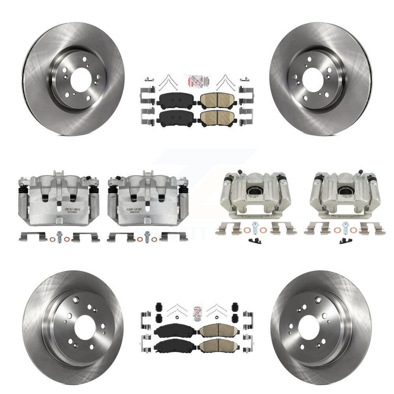 Transit Auto KC8-101859N Disc Brake Kit for 2007-2013 Acura ZDX, Acura MDX - Front and Rear product image