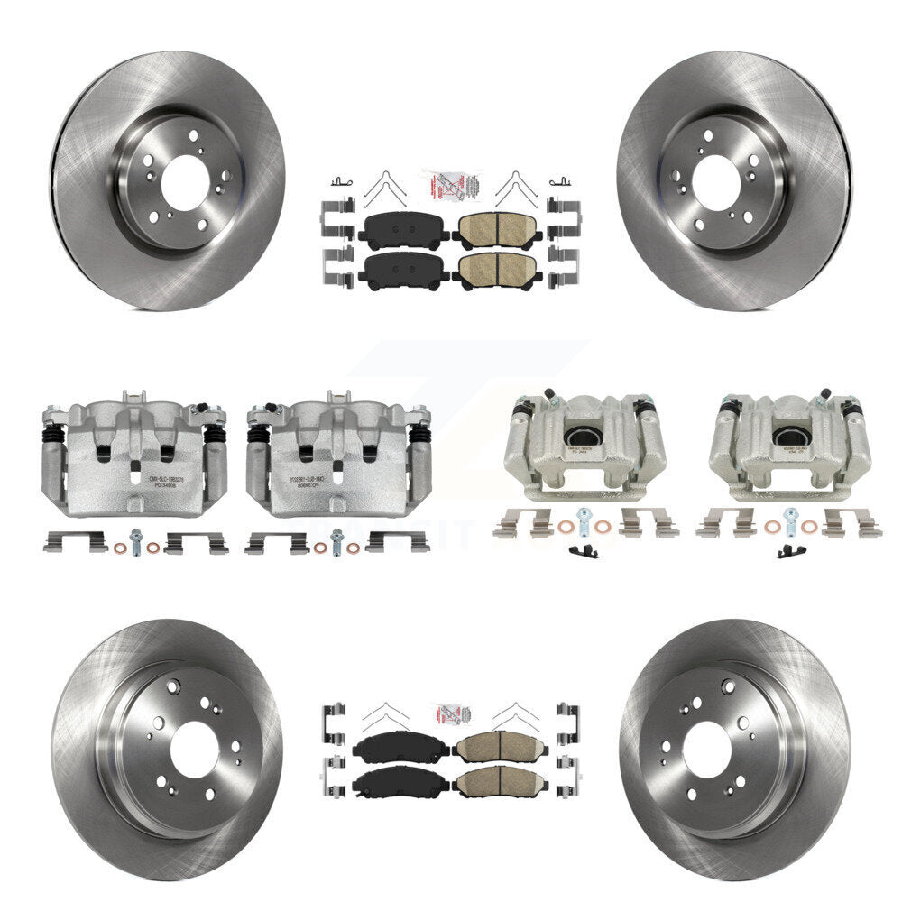 Transit Auto KC8-101860N Disc Brake Kit for 2007-2013 Acura ZDX, Acura MDX - Front and Rear product image