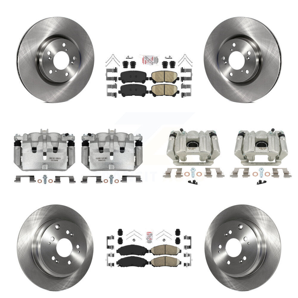 Transit Auto KC8-101861N Disc Brake Kit for 2007-2013 Acura ZDX, Acura MDX - Front and Rear product image