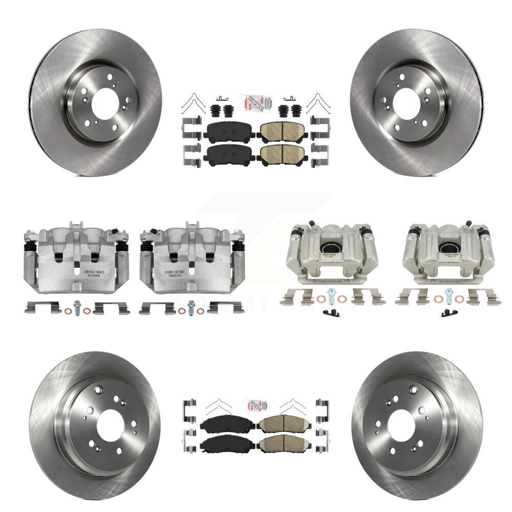 Transit Auto KC8-101862N Disc Brake Kit for 2007-2013 Acura ZDX, Acura MDX - Front and Rear product image