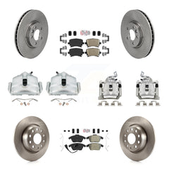 Transit Auto KC8-101872N Disc Brake Kit for 2012 Volkswagen CC - Front and Rear product image